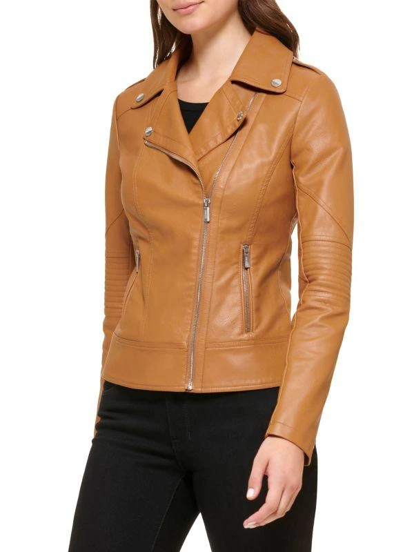 GUESS Faux Leather Jacket 3
