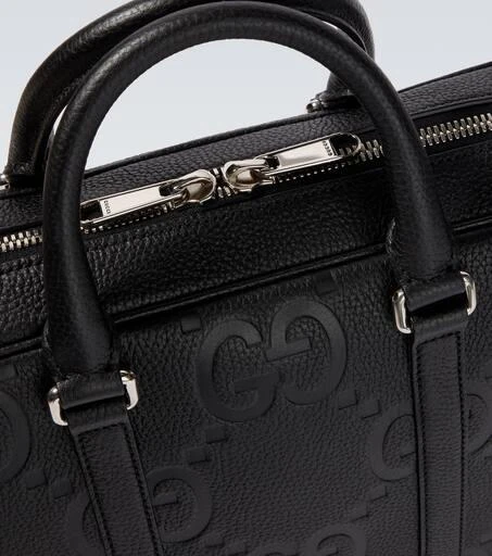 Gucci Jumbo GG leather briefcase 6