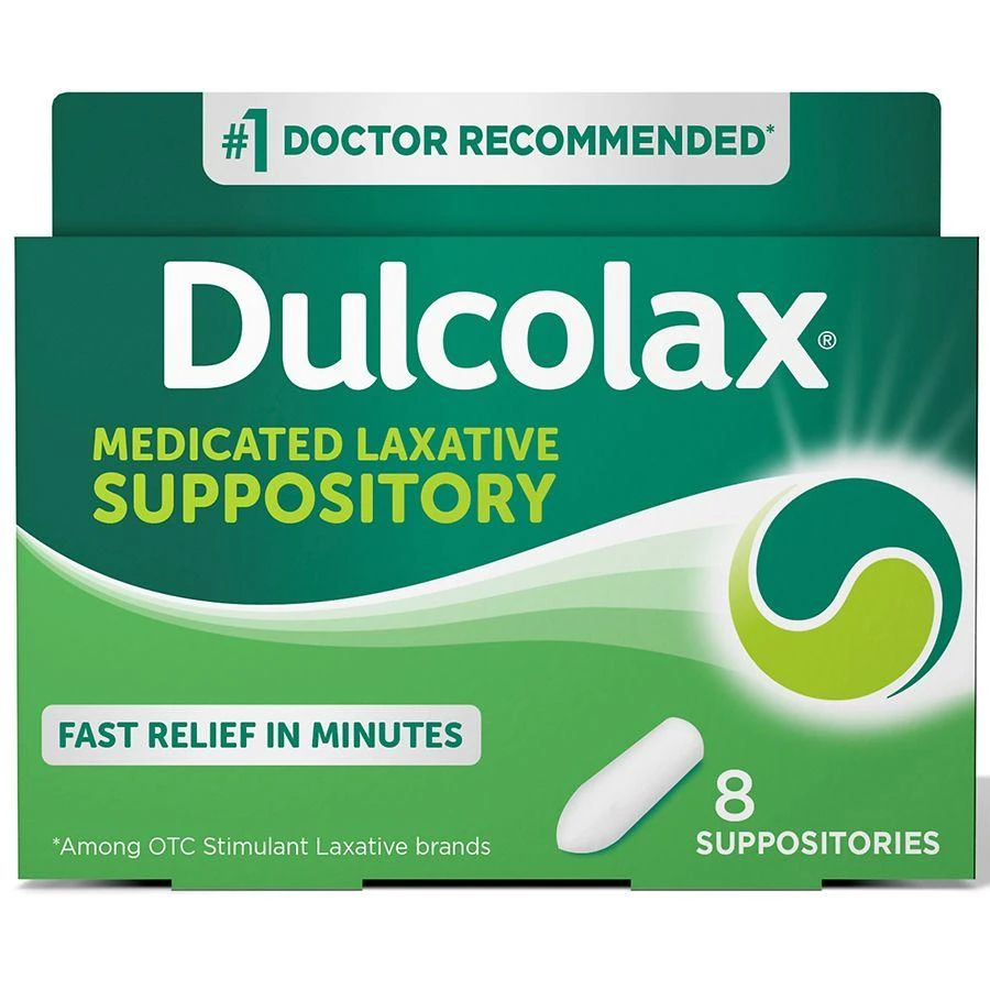Dulcolax Medicated Stimulant Laxative Suppositories 1