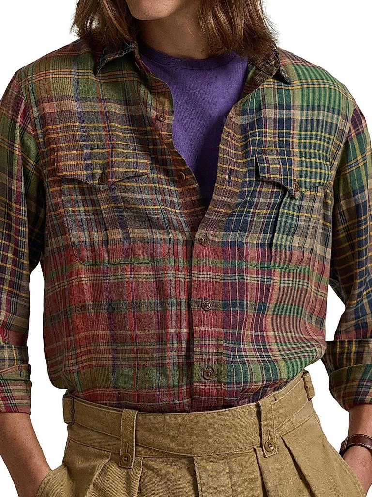 Ralph Lauren Check Linen Shirt 5