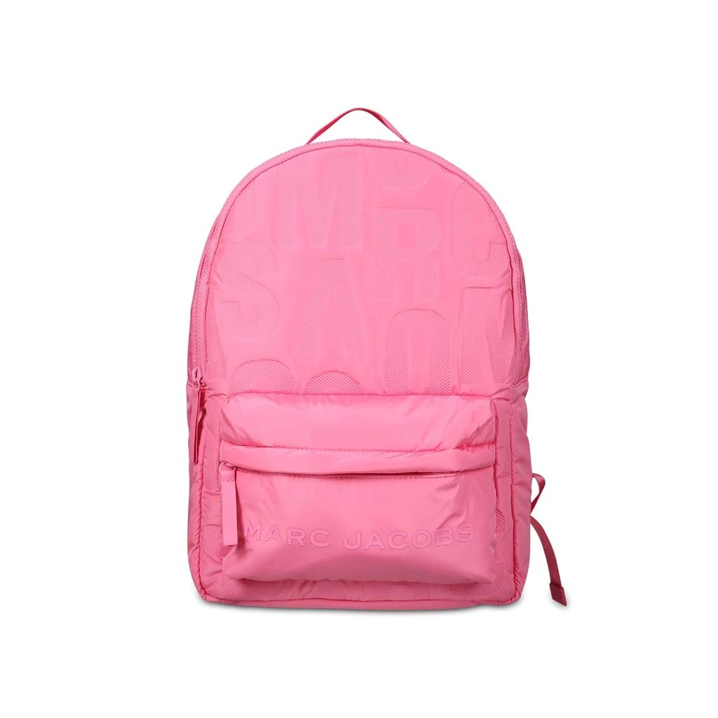 Marc Jacobs Pink Backpack For Girl With Logo 1