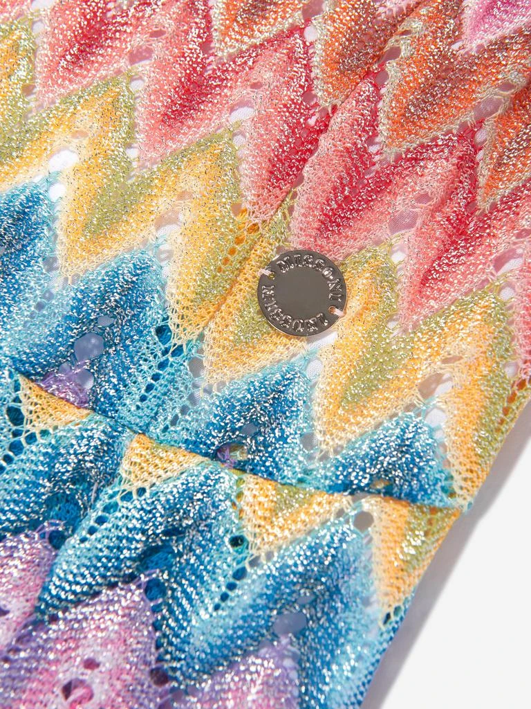 Missoni Missoni Girls Woven Zigzag Jumpsuit in Multicolour 3