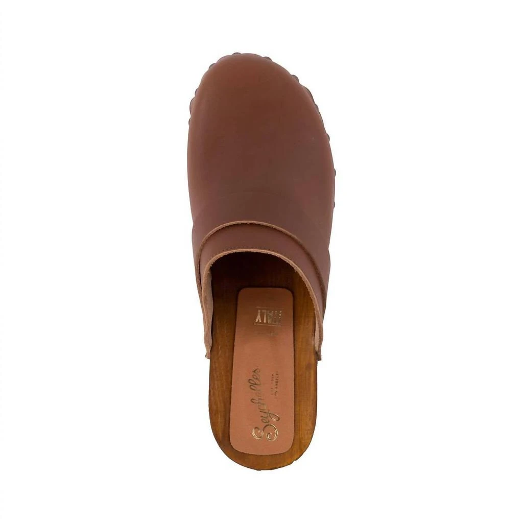 Seychelles Loud & Clear Clog In Cognac 2