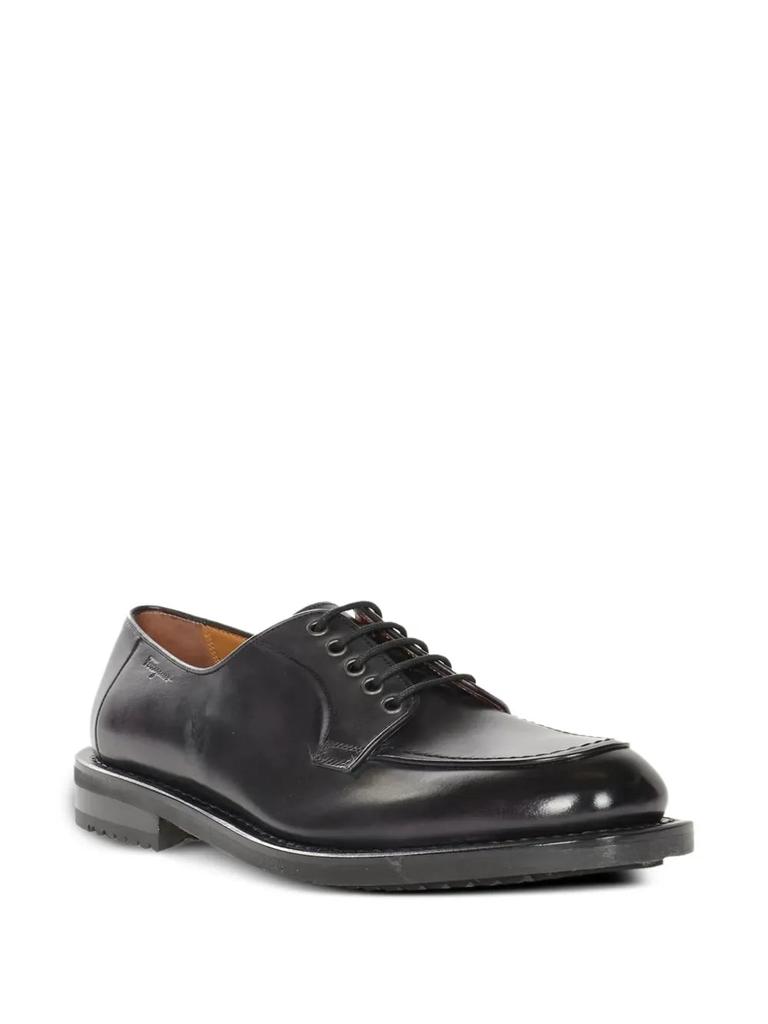 Salvatore Ferragamo Ferragamo Lace-Up Derby Shoes in BLACK 020352745519