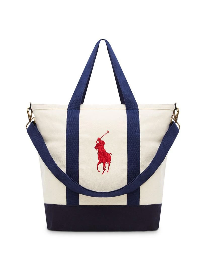 Ralph Lauren Large Pony Zip Tote 1