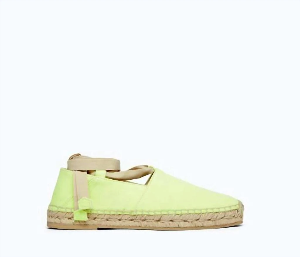 Freda Salvador Women's Eliza Espadrille In Lemon 1