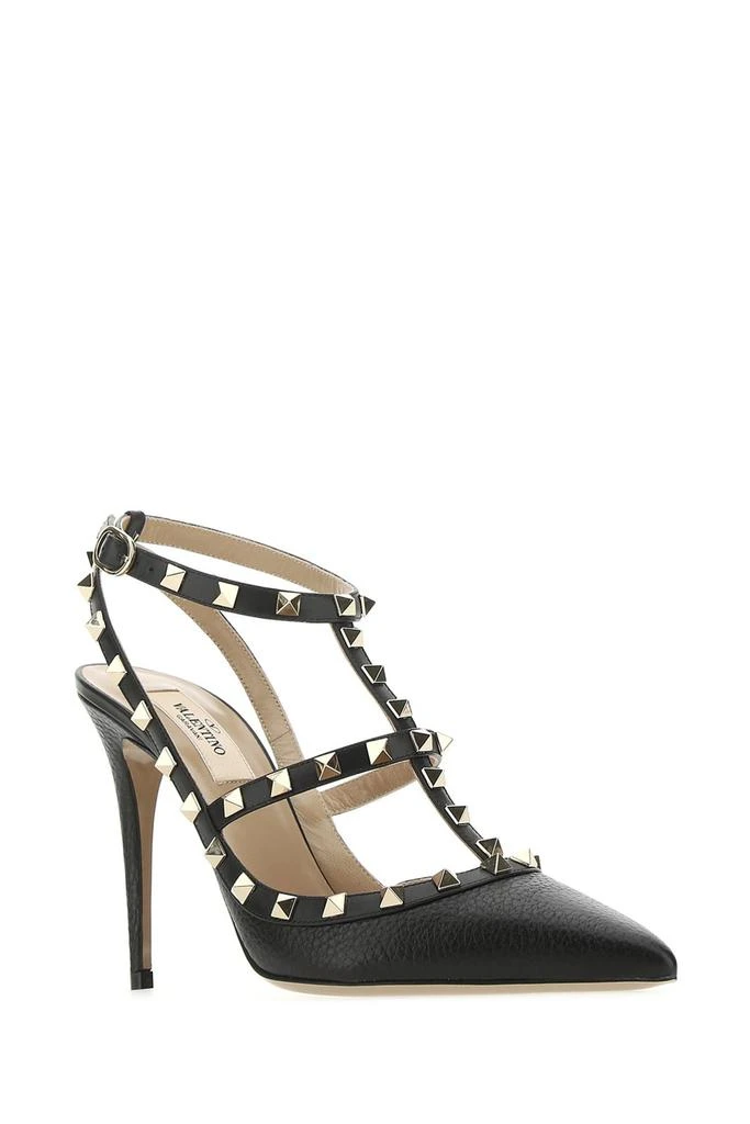 Valentino Valentino Garavani Rockstud Slingback Ankle Strap Pumps 2