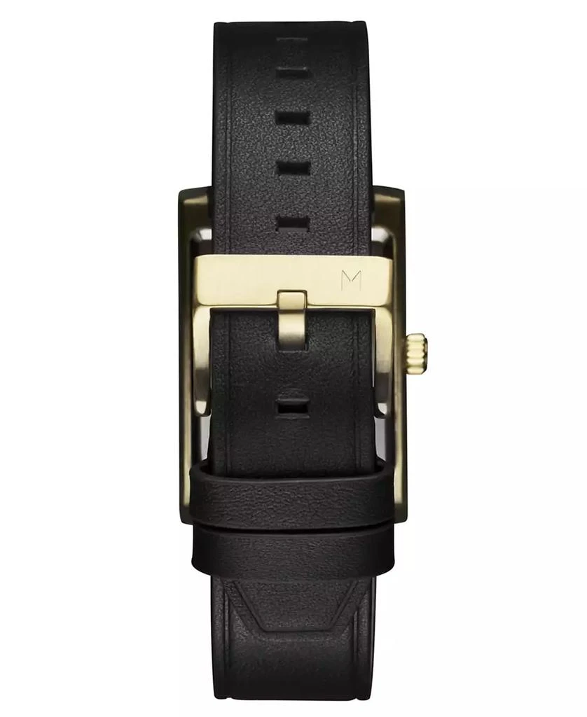 MVMT Men's Newporter Black Leather Strap Watch, 28mm 3
