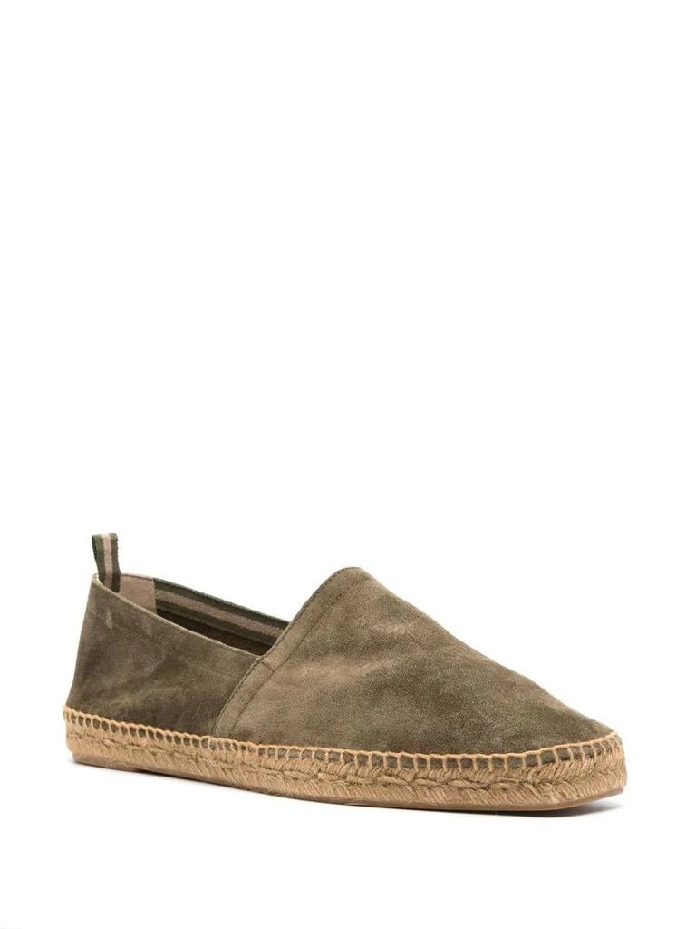 CASTAÑER Castañer Pablo Espadrilles Low-Cut In Green Cotton 3