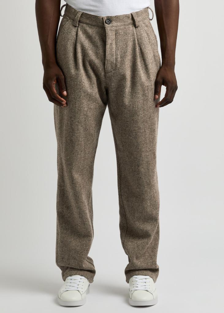 Oliver Spencer Morton straight-leg wool trousers