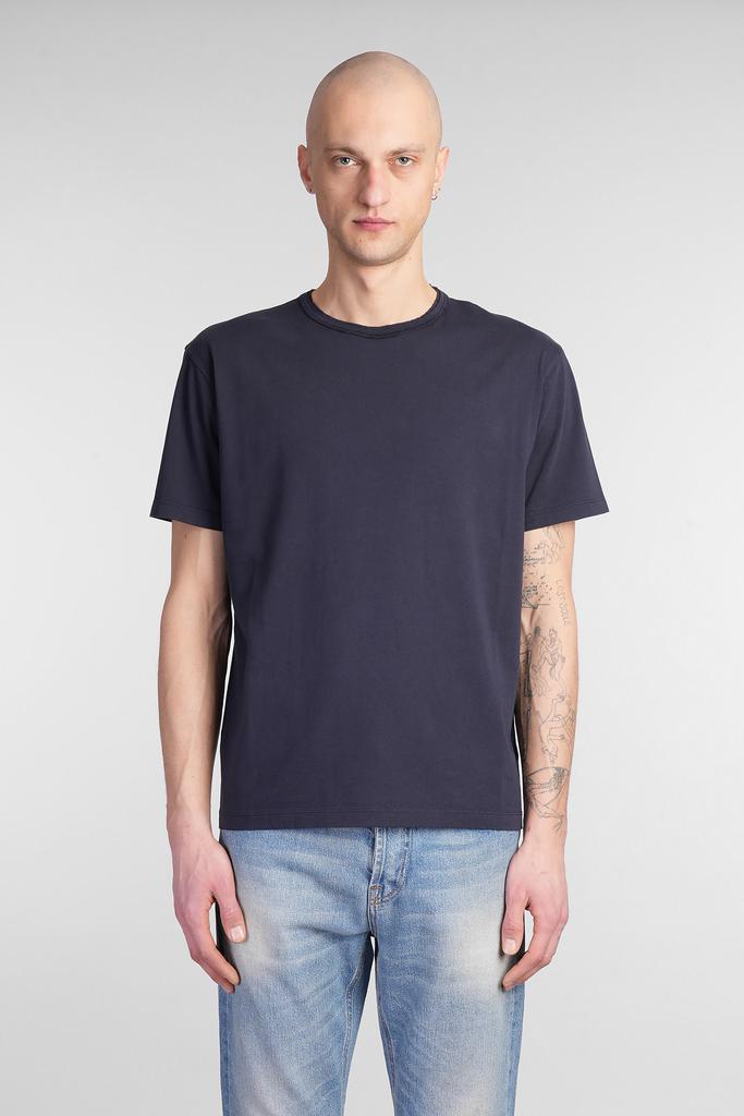 MAURO GRIFONI T-shirt In Blue Cotton