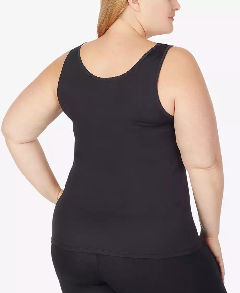 Cuddl Duds Plus Size SofTech Stretch Lace Detail Cami
