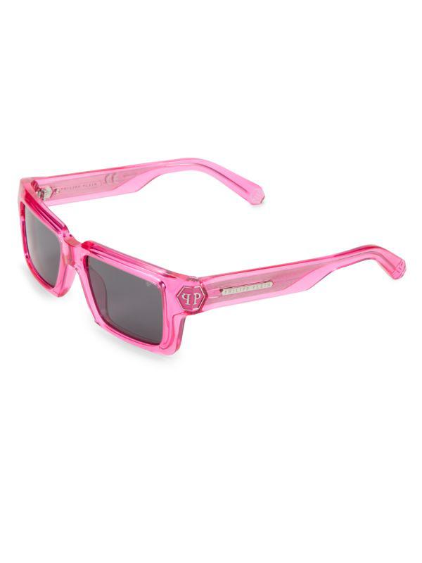 Philipp Plein 53MM Rectangle Sunglasses