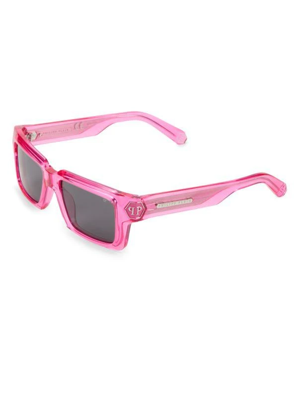 Philipp Plein 53MM Rectangle Sunglasses 2