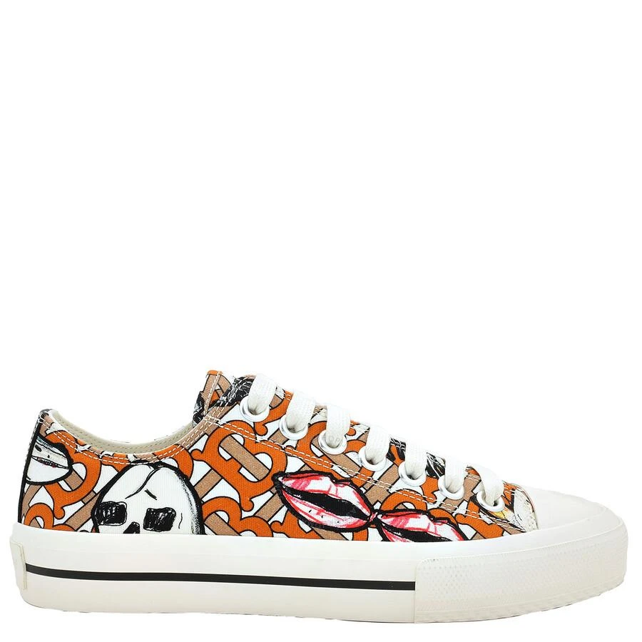 Burberry Larkhall Graphic-Print Low Top Sneakers 1