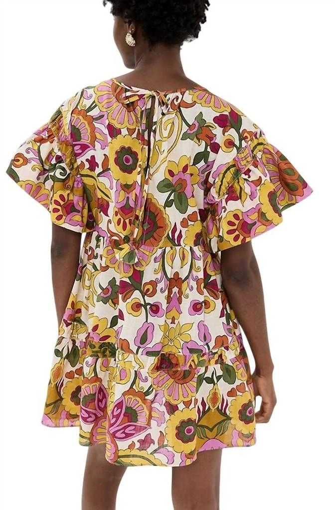 MISA Mabel Dress In Floral Corsica Multi 3