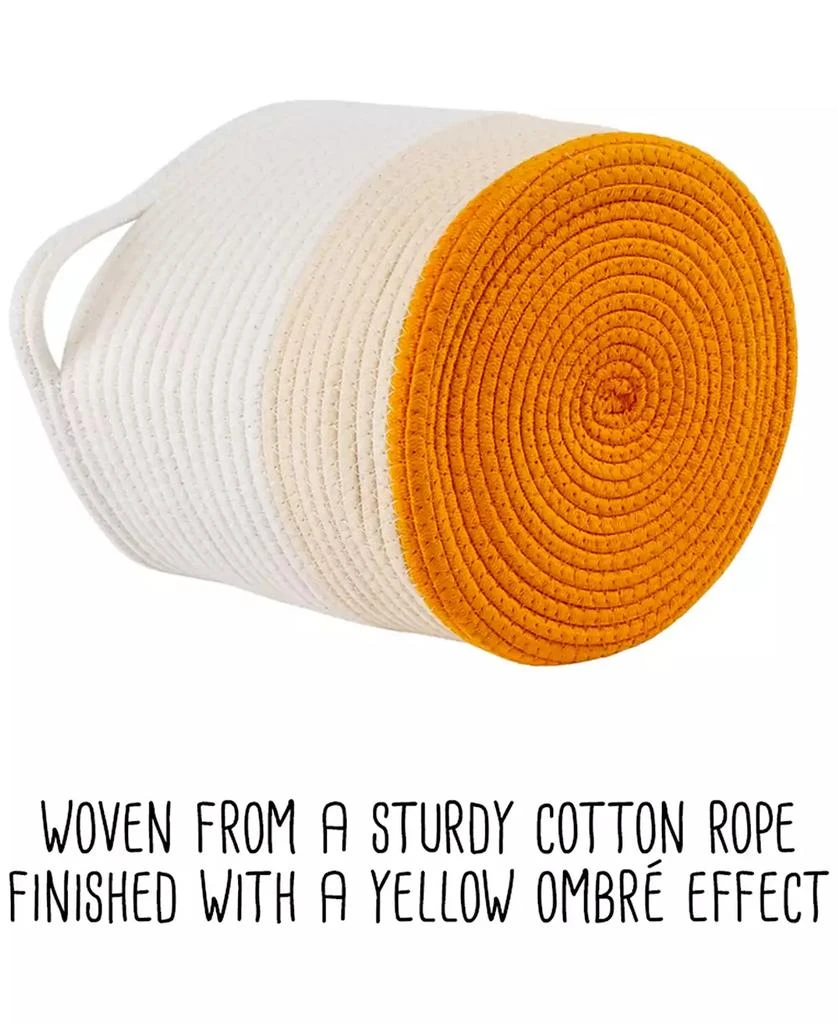 Honey Can Do Nesting Cotton Rope Storage Baskets, Set of 2 13
