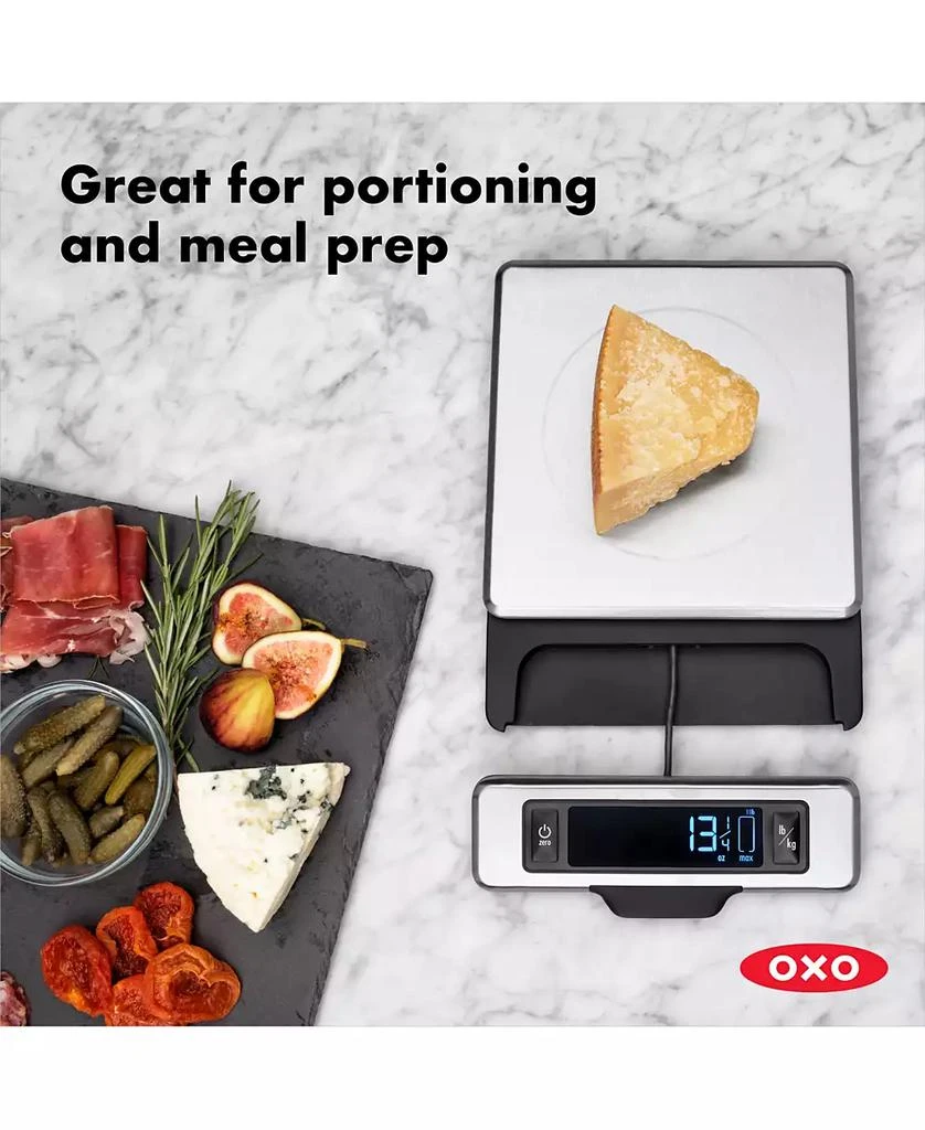 OXO Good Grips Stainless Steel Digital Scale 4
