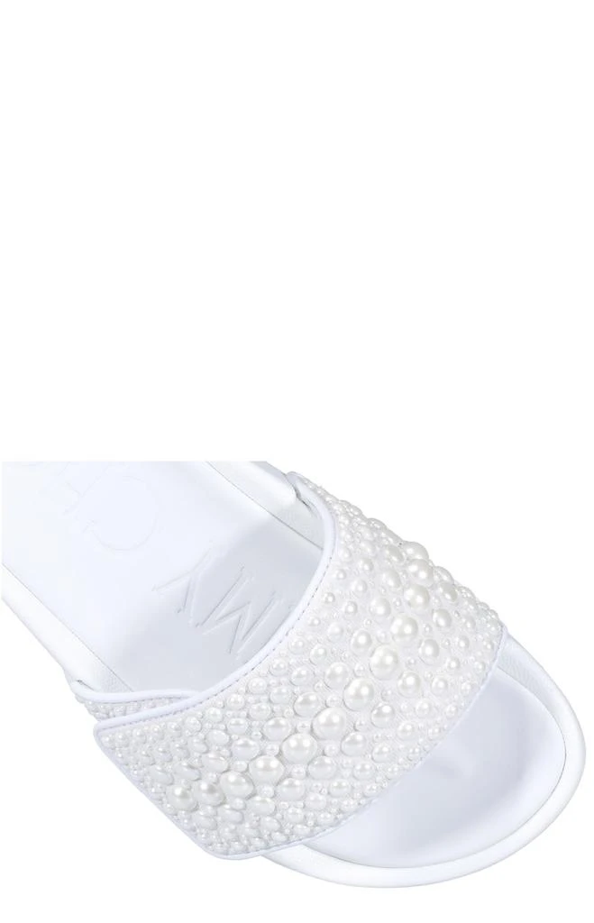 Jimmy Choo Jimmy Choo Fitz Embellished Slides 5