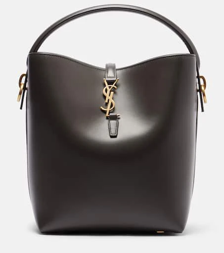 Yves Saint Laurent Le 37 Cassandre leather bucket bag 1