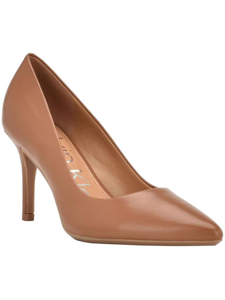 Calvin Klein Gayle Womens Leather Pointed Toe Heels 17