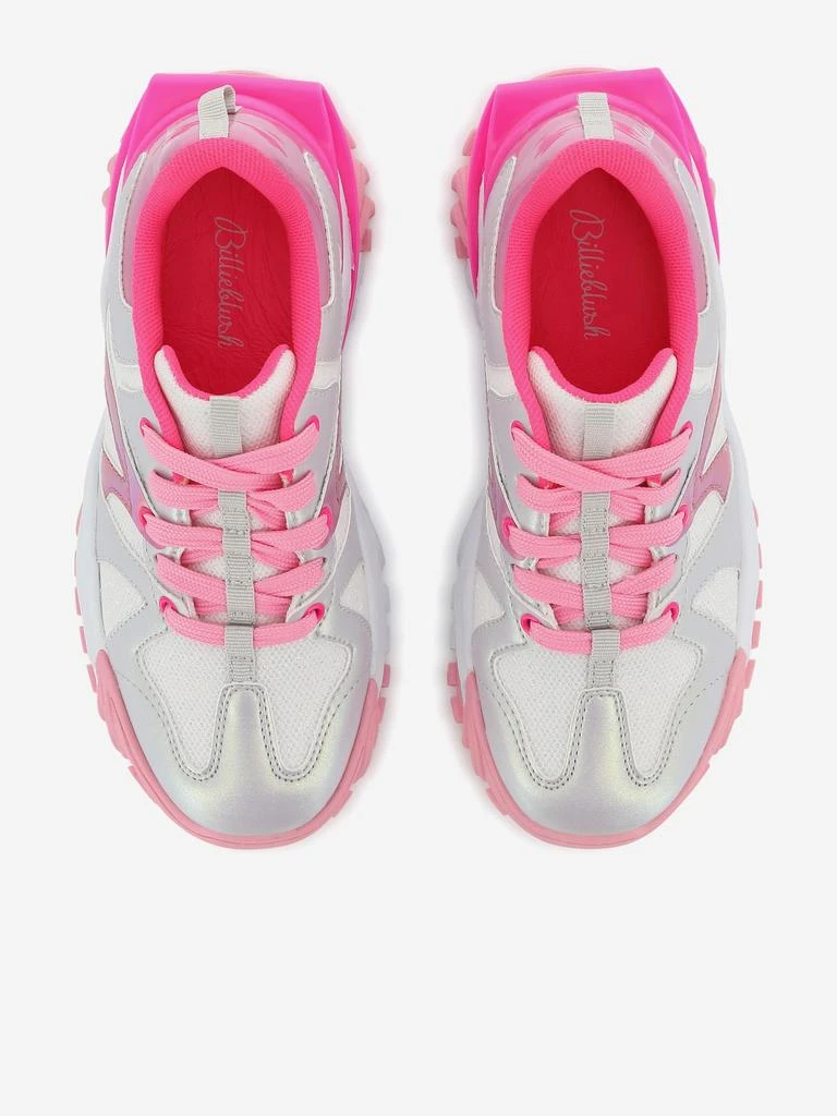 Billieblush Girls Iridescent Athletic Trainers in White 2