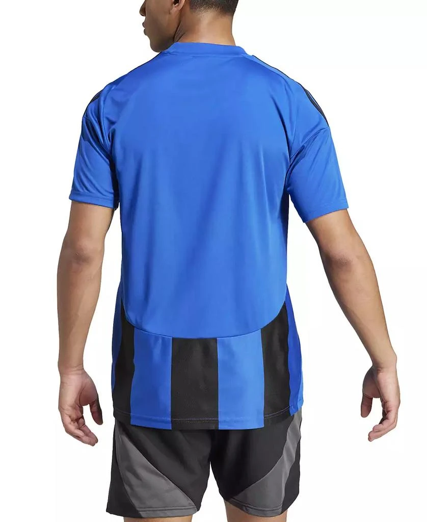 Adidas Men's Stripe Logo Jersey T-Shirt 5