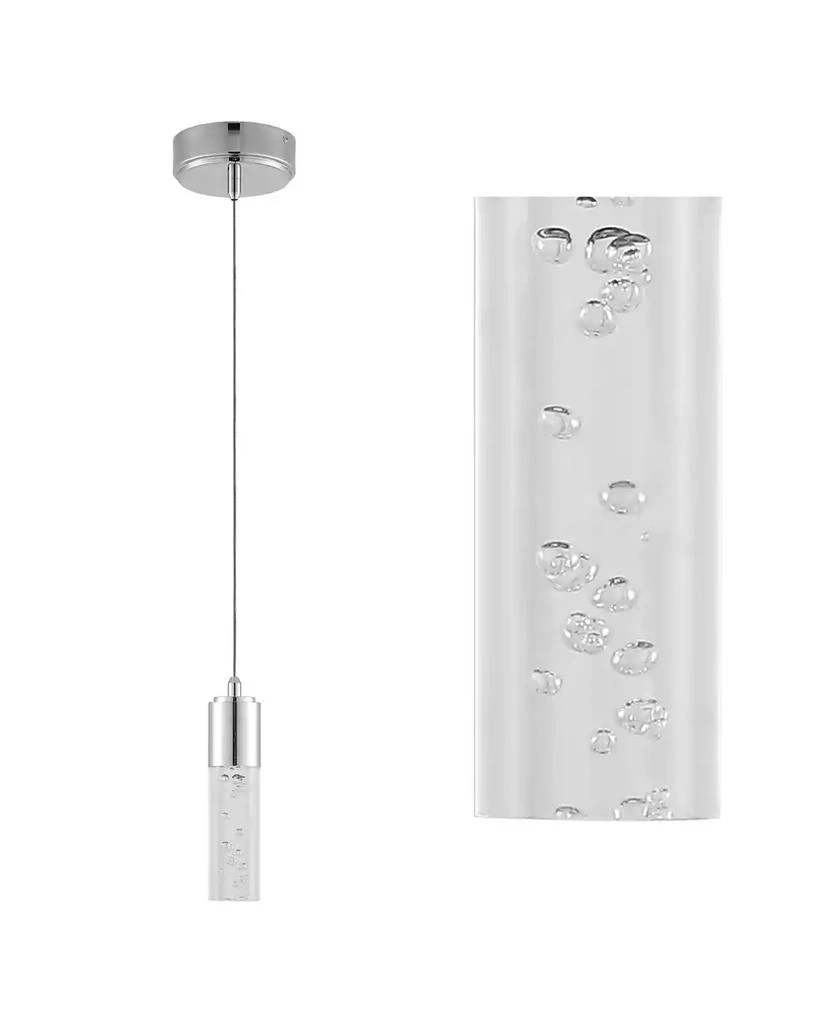 JONATHAN Y Bolha 1-Light Bubble Modern Minimalist Integrated LED Pendant 2