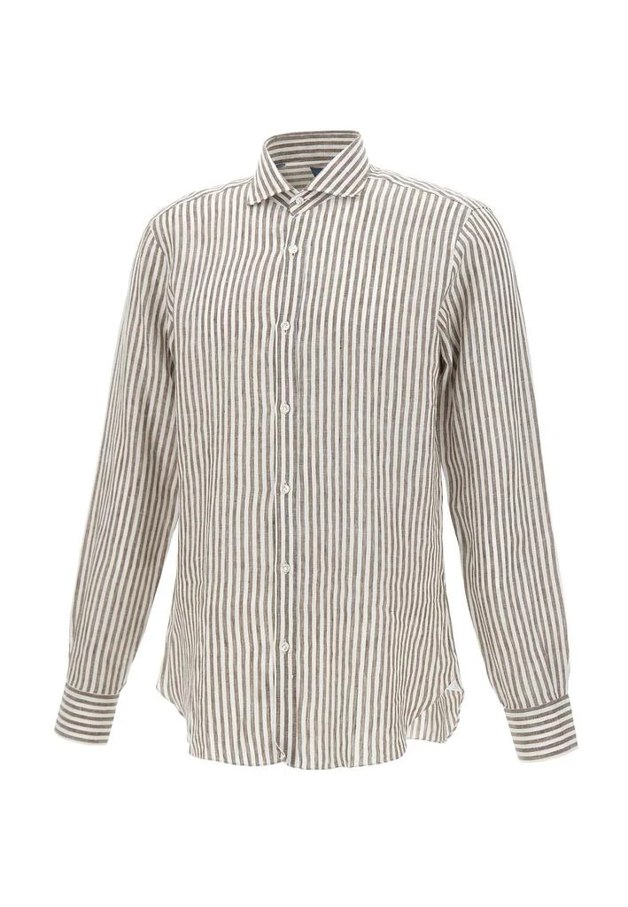 BARBA Barba Striped Button-Down Shirt 1