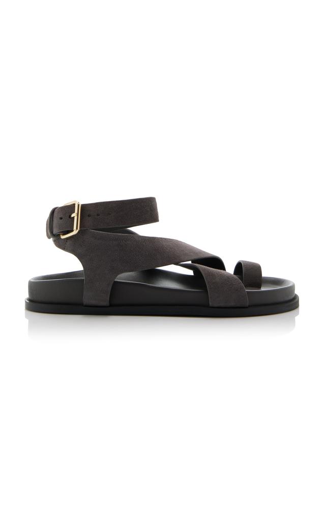 A.Emery A.Emery - Jalen Suede Sandals - Grey - IT 38 - Moda Operandi