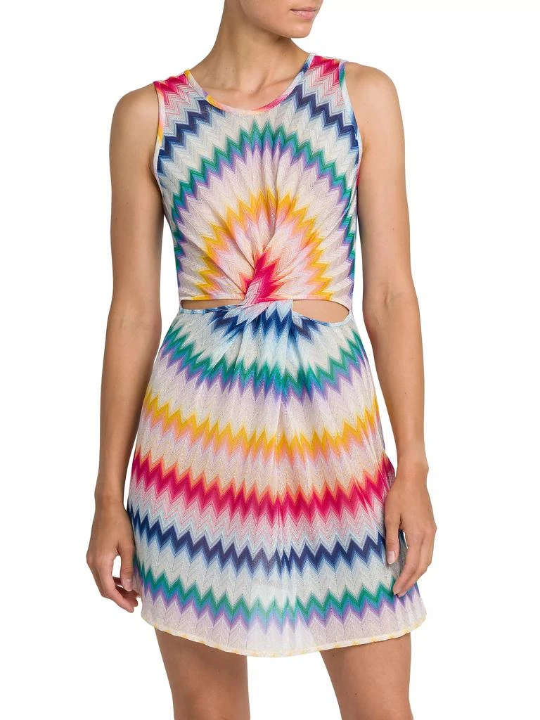 Missoni Tie-Dye Chevron Short Cover-Up 3