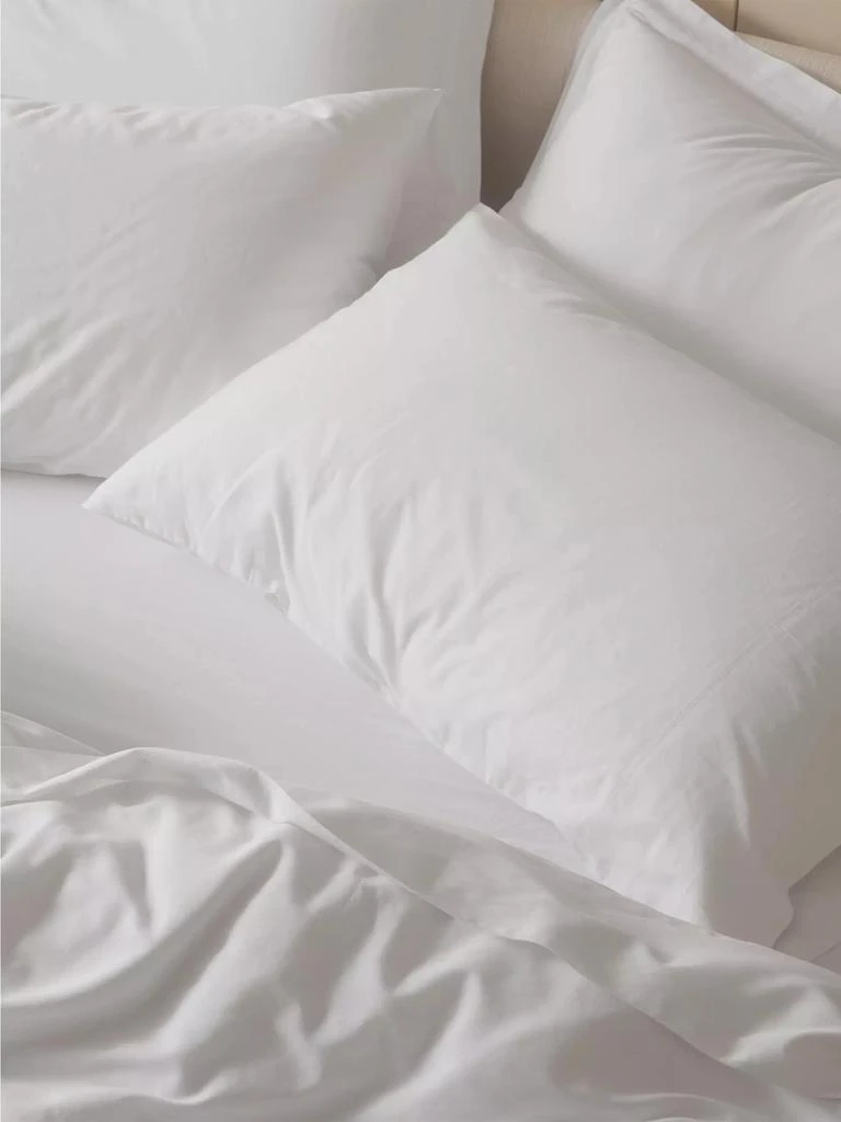 Coyuchi Cloud Soft Organic Sateen Pillowcase Set/2 3