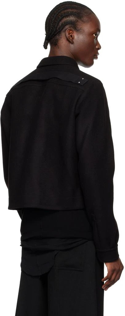 Rick Owens Black Porterville Alice Strobe Jacket 3