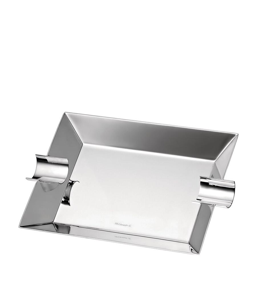 Christofle Large Silver-Plated Uni Ashtray