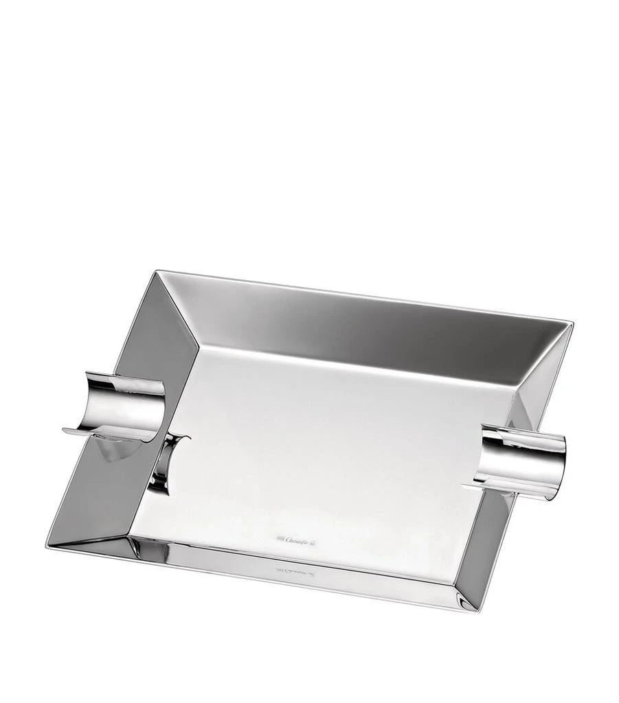Christofle Large Silver-Plated Uni Ashtray 1