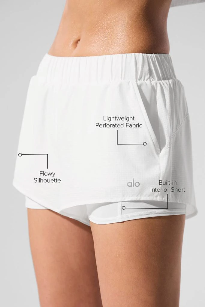 Alo Sport Star Short - White 2