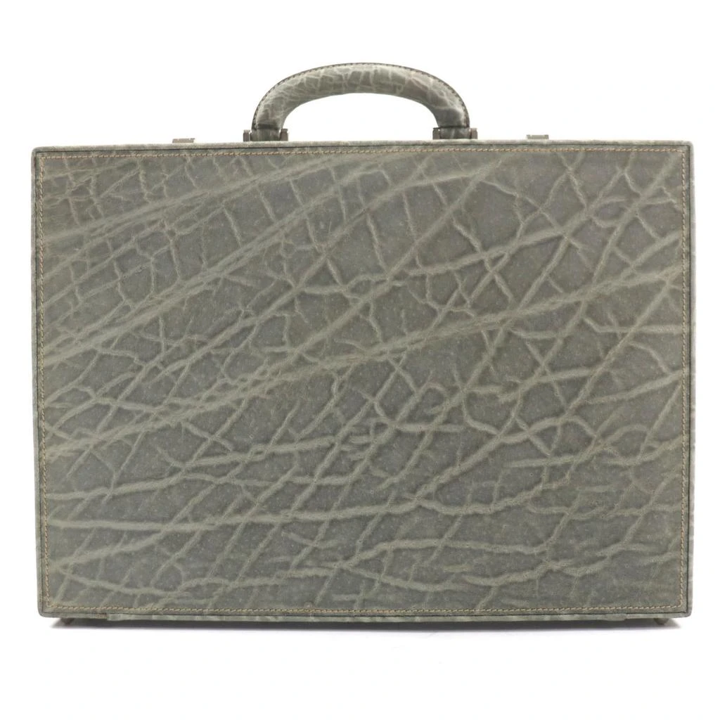 VALEXTRA Leather Attaché Case (Pre-Owned) 3