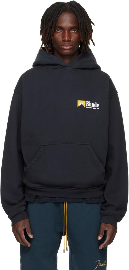 Rhude Black 'Send Rhudes' Hoodie - Hoodies - Compare Prices