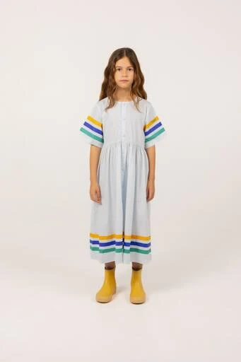 Tinycottons Striped cotton dress 4