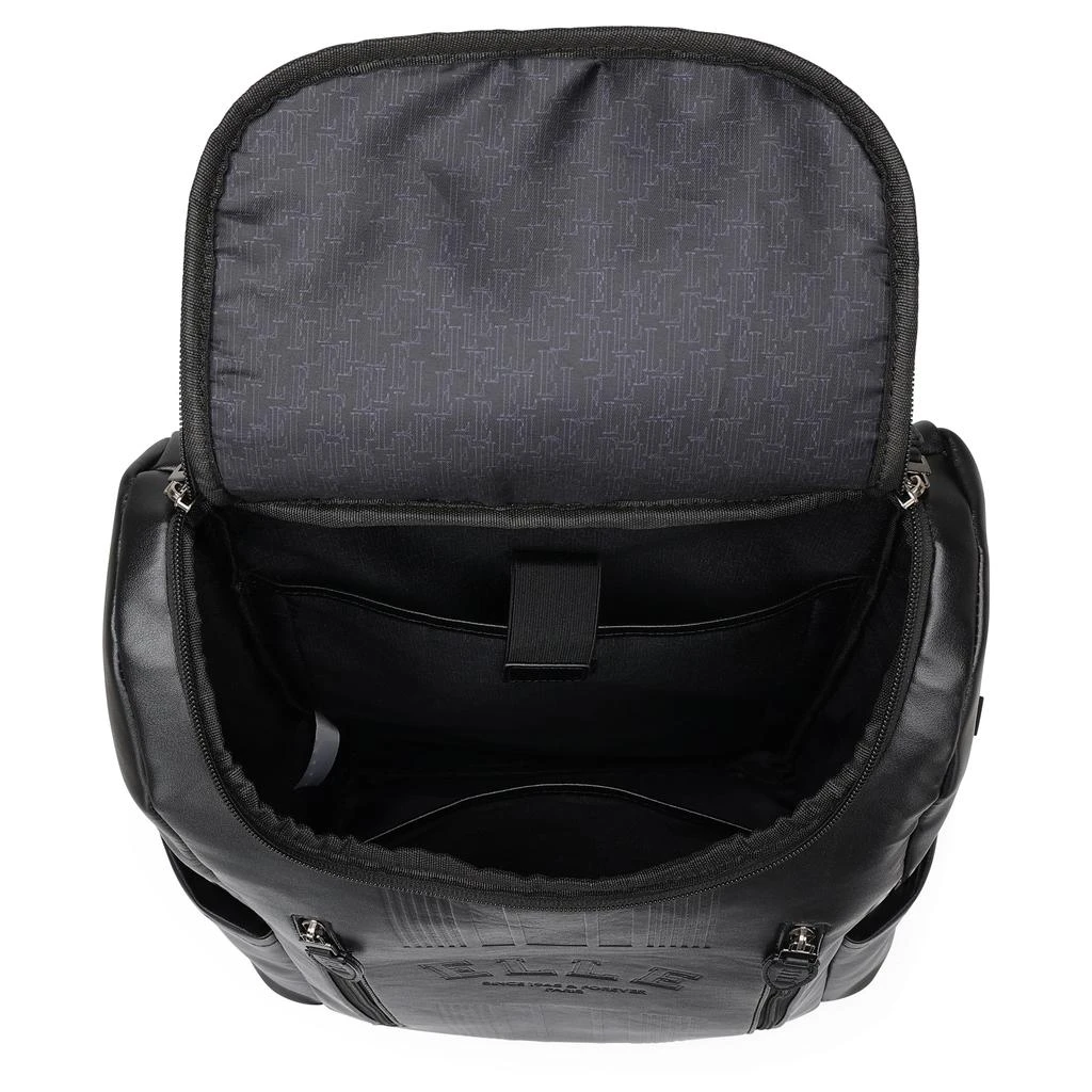 ELLE Roamer 22L Vegan Leather Backpack | Black 3