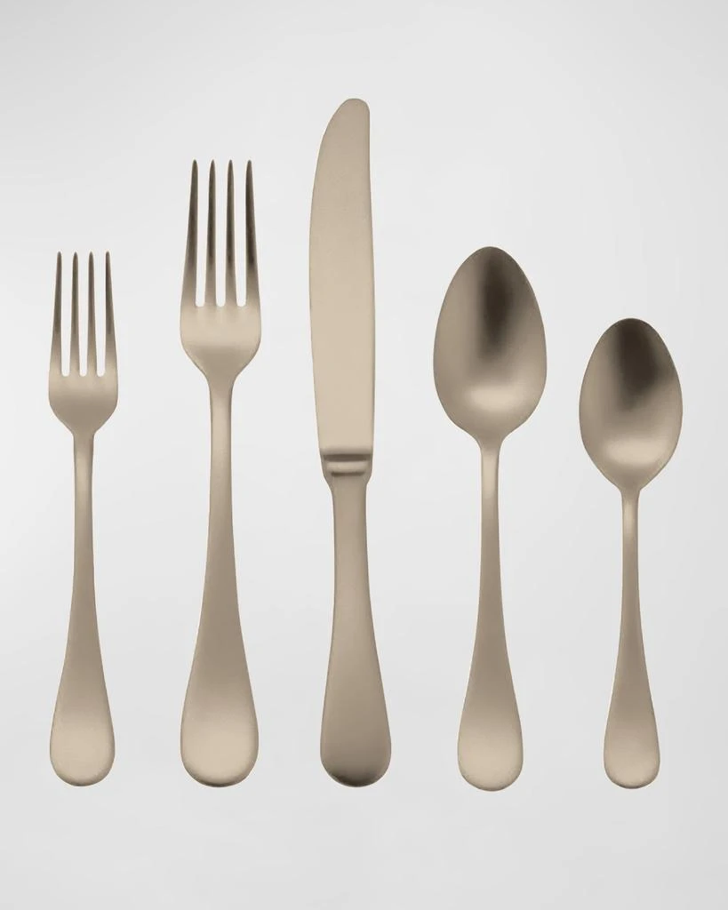 Mepra Brescia Ice Champagne 5-Piece Flatware Set 1