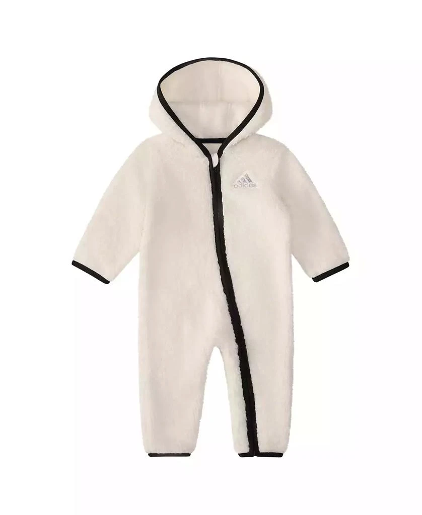 Adidas Baby Boys or Girls Long Sleeve Cozy Sherpa Coverall 1