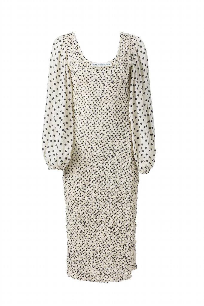 Alix of Bohemia Hadley Dress In Off White