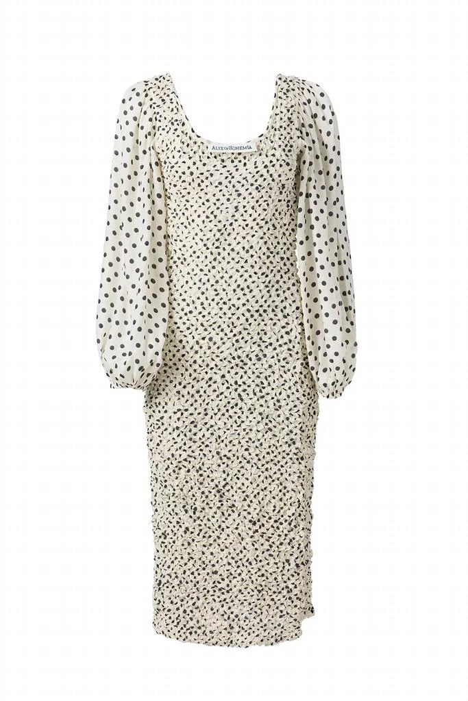 Alix of Bohemia Hadley Dress In Off White 1