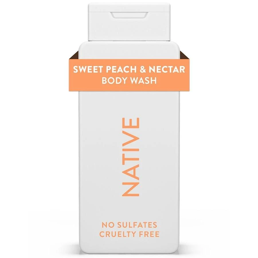 Native Body Wash Sweet Peach & Nectar 1