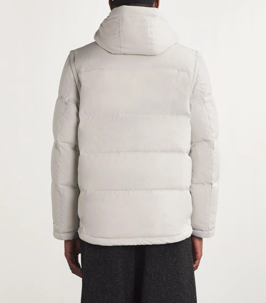 Yves Salomon Mink-Lined Down Coat 4