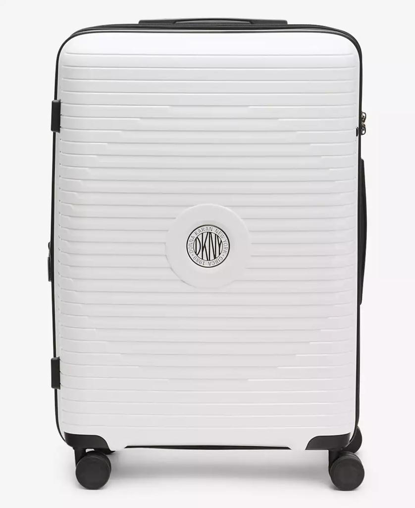 White dkny suitcase hotsell