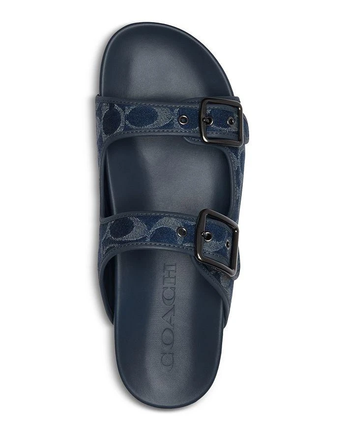 COACH Signature Buckled Strap Sandals 2