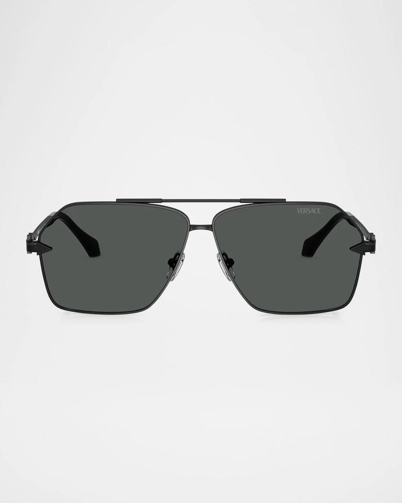 Versace Men's VE2284 Aviator Sunglasses 1