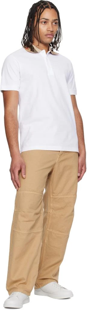 Burberry Beige Corban Trousers 4